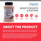 Impact Himalayan Pink Sea Salt - No Additives, Non-GMO, Gluten-Free - 5lb Jar (80 Ounce)
