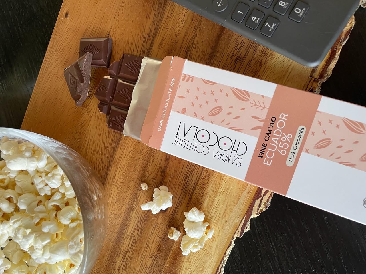 Sandra Couttenye Chocolat Fine Cacao Chocolate, Pack of 4, 1.76 oz Each, Mix Chocolate