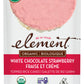 Strawberry N' Cream Dipped Rice Cakes 6 Pack
