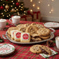 Merry Christmas Chocolate Chip Cookie Mix Gift Basket For Men Women Kids | INDIVIDUALLY WRAPPED | Large Cookies