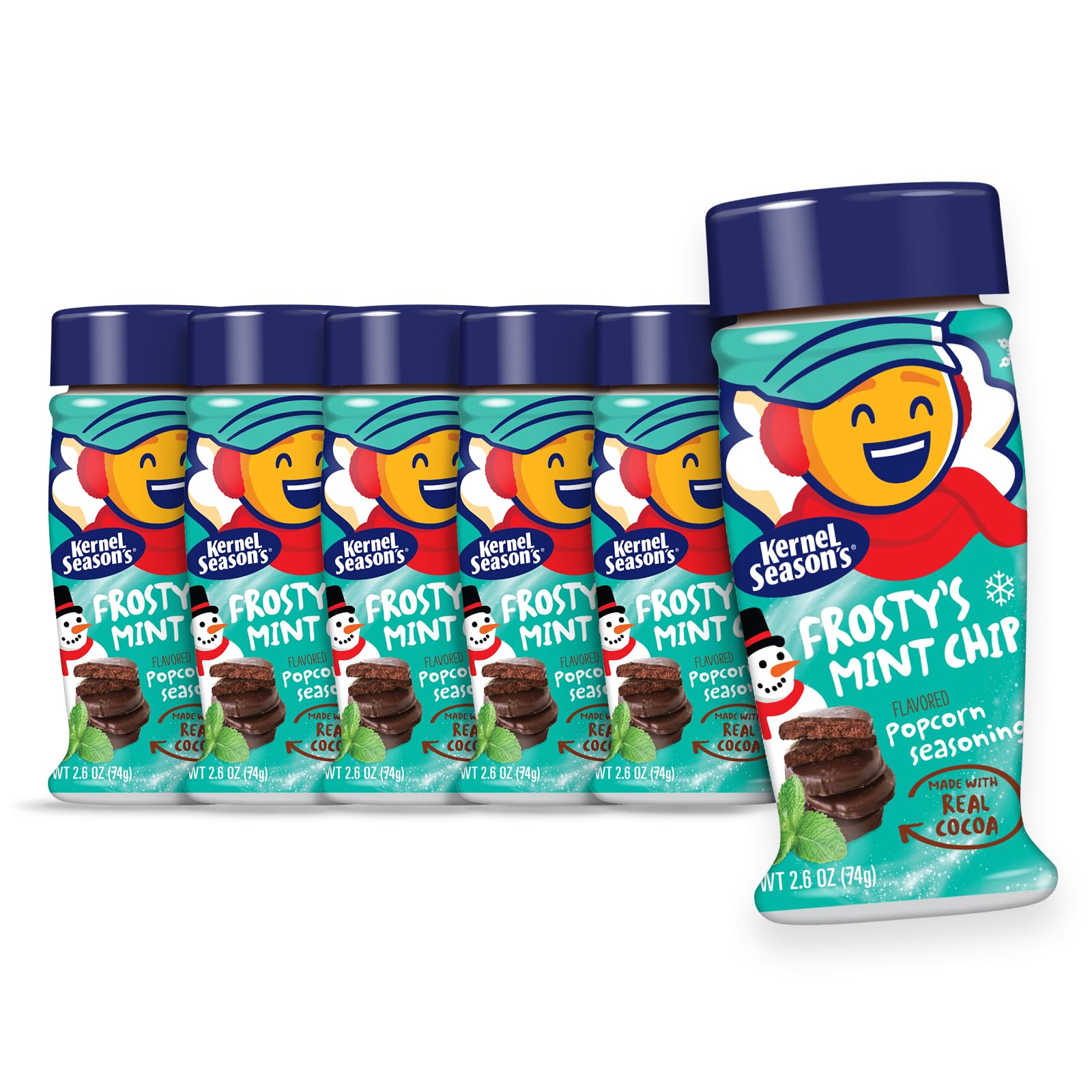 Kernel SeasonS FrostyS Mint Chip Popcorn Seasoning, 2.60 Ounce (Pack Of 6)