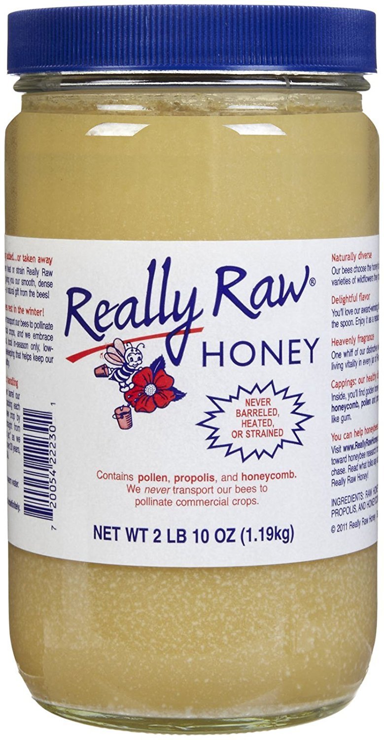 Really Raw Honey Energy Snack, Unstrained, 42 Oz