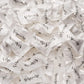 Candy Envy - Modern Mr. and Mrs. Buttermints - 13 oz. Bag - Approximately 100 Individually Wrapped Mints - Wedding Favors