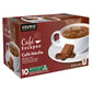 Caf   Escapes Caf   Mocha Coffee Beverage, Single-Serve K-Cup Pods, 60 Count