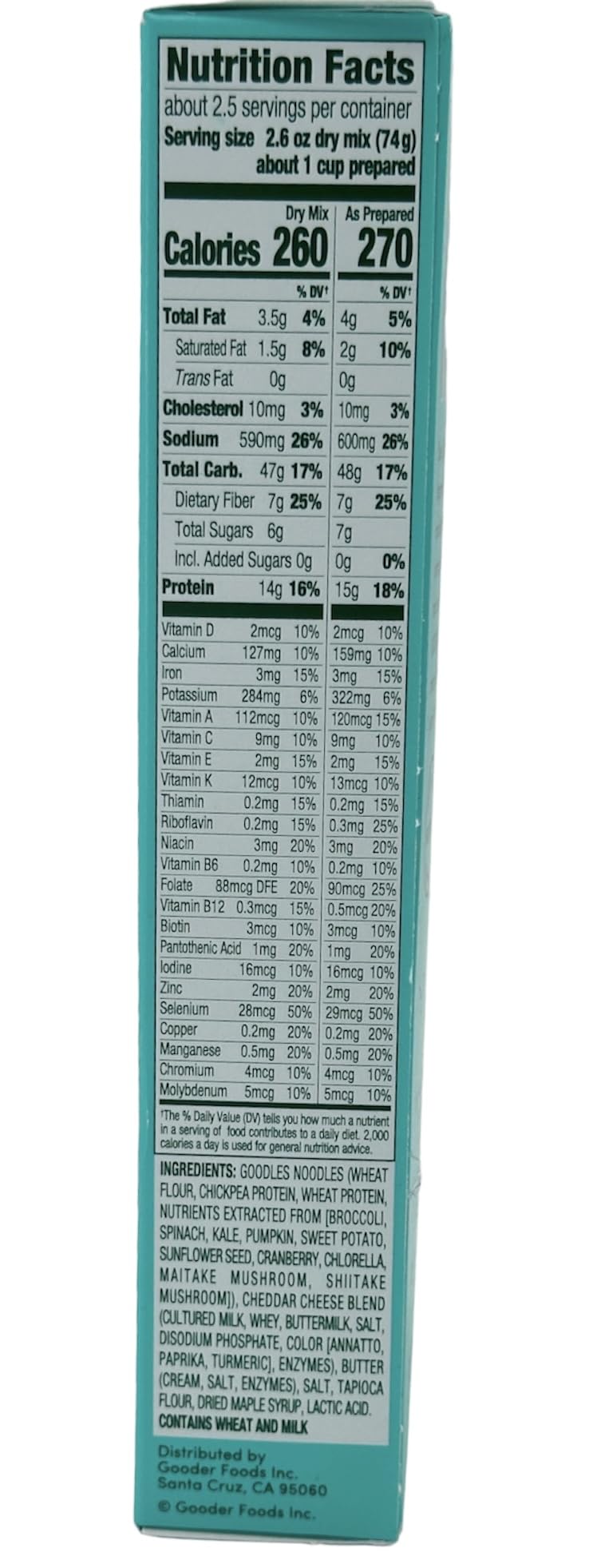 Generic Priv   Goodles Variety Pack - Pack Of 4 - Shella Good And Cheddy Mac 6.0 Oz