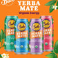 Babe Beverages Organic Yerba Mate Energy Drinks, 150mg Caffeine, Variety Pack (12 x 16oz Cans)