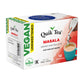 Quiktea Vegan Unsweetened Masala Instant Chai Tea Latte - 10 Count Single Box - Convenient, Easy Ayurvedic Dairy Free Alternativ