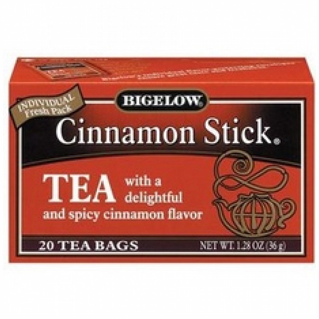 Bigelow Tea Cinnamon Stick, 20 Bags (Pack of 6)