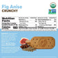 Olyra Organic Breakfast Biscuits - Fig Anise - Healthy Snacks for Adults - Office Snacks - Healthy Cookies - High Fiber Snack -