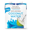 Natures Goodness Coconut Water No Sugar Added - Unsweetened  Fat Free  Plant-Based Electrolyte Drink - 4 Pack 44.8 Fl Oz Total (4 x 330 ml) - Hydration Support for Fitness  Smoothies  and Everyday Wellness