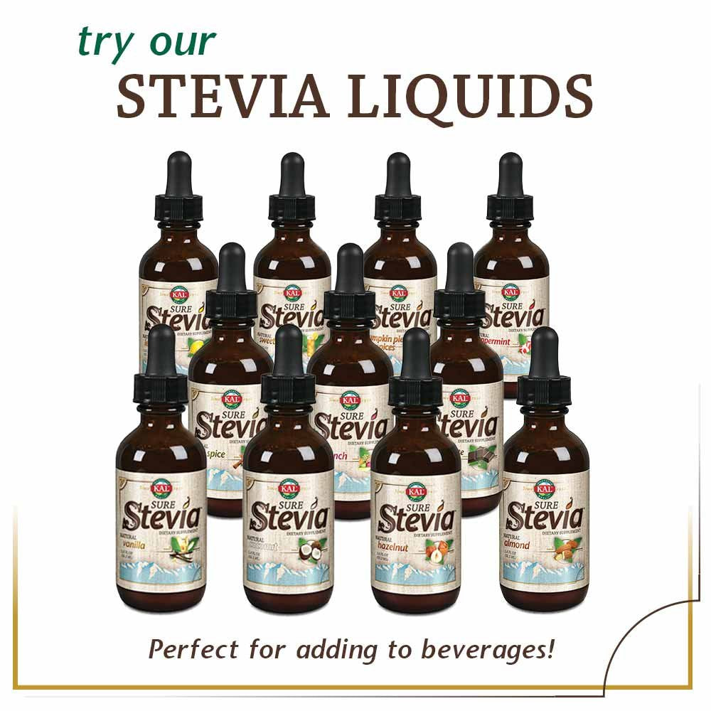 KAL Sure Stevia Extract Powder - Zero Calorie, Low Glycemic, 1.3 Oz, 730 Servings, Model 9997761