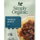 Simply Organic Brown Gravy Seasoning Mix, 1-Ounce 12 Pack, Old Fashioned Brown Gravy With Beef Stock, Onion & Mushroom Flavors