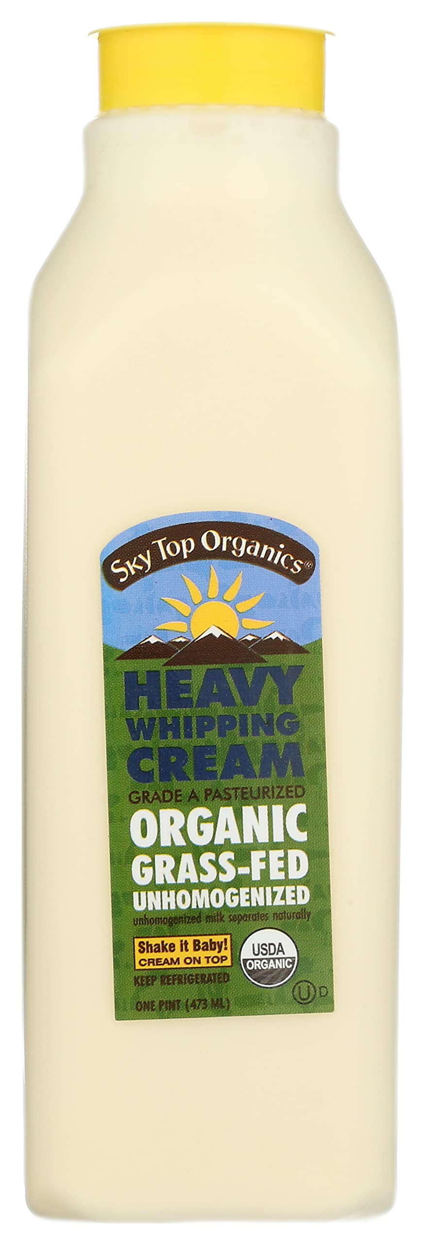 Sky Top Farm Organic Heavy Whipping Cream, 16 Oz