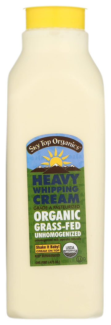 Sky Top Farm Organic Heavy Whipping Cream, 16 Oz