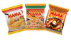 Mama Ramen Style Instant Oriental Noodles Variety 30 Pack, Chicken, Pork, Creamy Shrimp