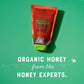 Nature Nate s 100% Pure USDA Organic Raw & Unfiltered Honey, Two 14 oz. No-Drip Sustainable Squeeze Pouches; Purity Guarantee,
