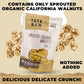 Tata Raw - Sprouted Organic Walnuts - Plain. Nothing Added - 10 Lb