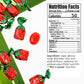 Arcor Strawberry Buds Filled Hard Candy Bon Bons Bulk | 3 Pounds