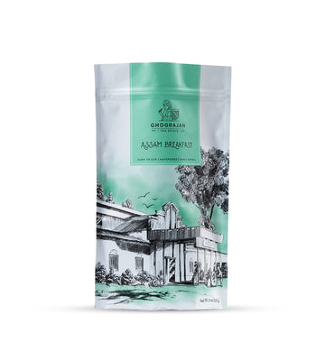 Ghograjan Tea Estate Assam CTC Loose Black Tea - Strong Breakfast Tea - 8 Ounce - Black Tea - Fresh Harvest, Great for Iced Tea