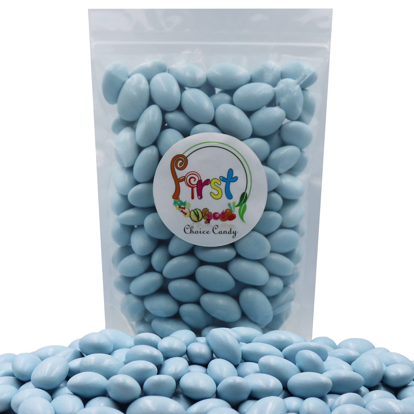 Firstchoicecandy Jordan Almonds (Baby Blue, 2.5 Pound (Pack Of 1))