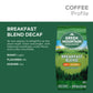 Green Mountain Coffee Roasters Breakfast Blend Decaf, Whole Bean Coffee, Bagged 18 oz