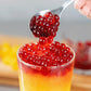 Tea Zone [7 Pounds] Dragon Fruit Popping Pearls for Boba Tea Beverages, Sweets, Ice Cream Topping | B2065