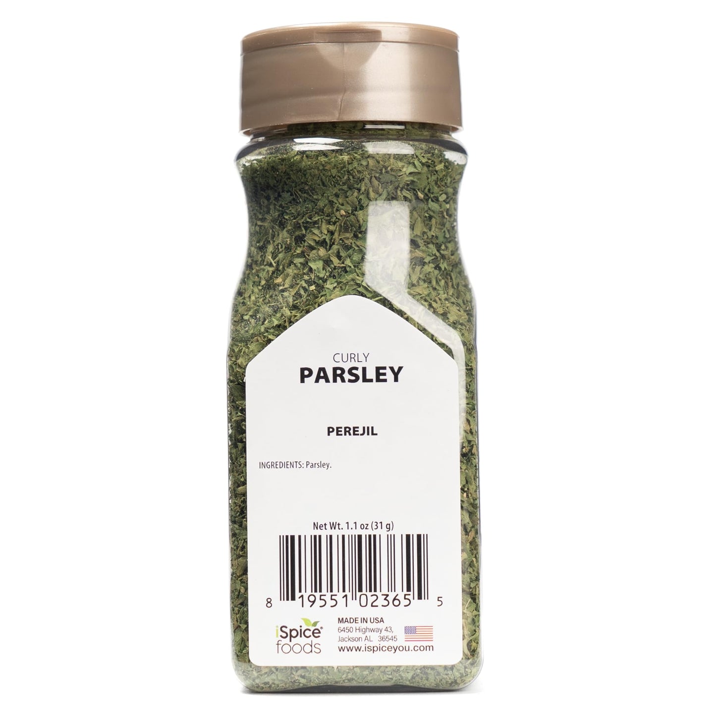 Ispice - Dried Curly Parsley 1.6Oz (50G)