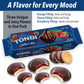 Tondi Variety 6 Pack European Biscuits, Jaffa Cakes 2 Orange Filling, 2 Strawberry Filling And 2 Cherry Filling 137G/Each