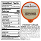 Fresh Roasted Coffee, French Vanilla Cappuccino Powdered Drink Pods, K-Cup Compatible, 72 Count