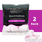 La Nouba Sugar-Free Marshmallows, Low Calorie, 2 Value Packs, 2.7 oz Each, Gluten Free Snack