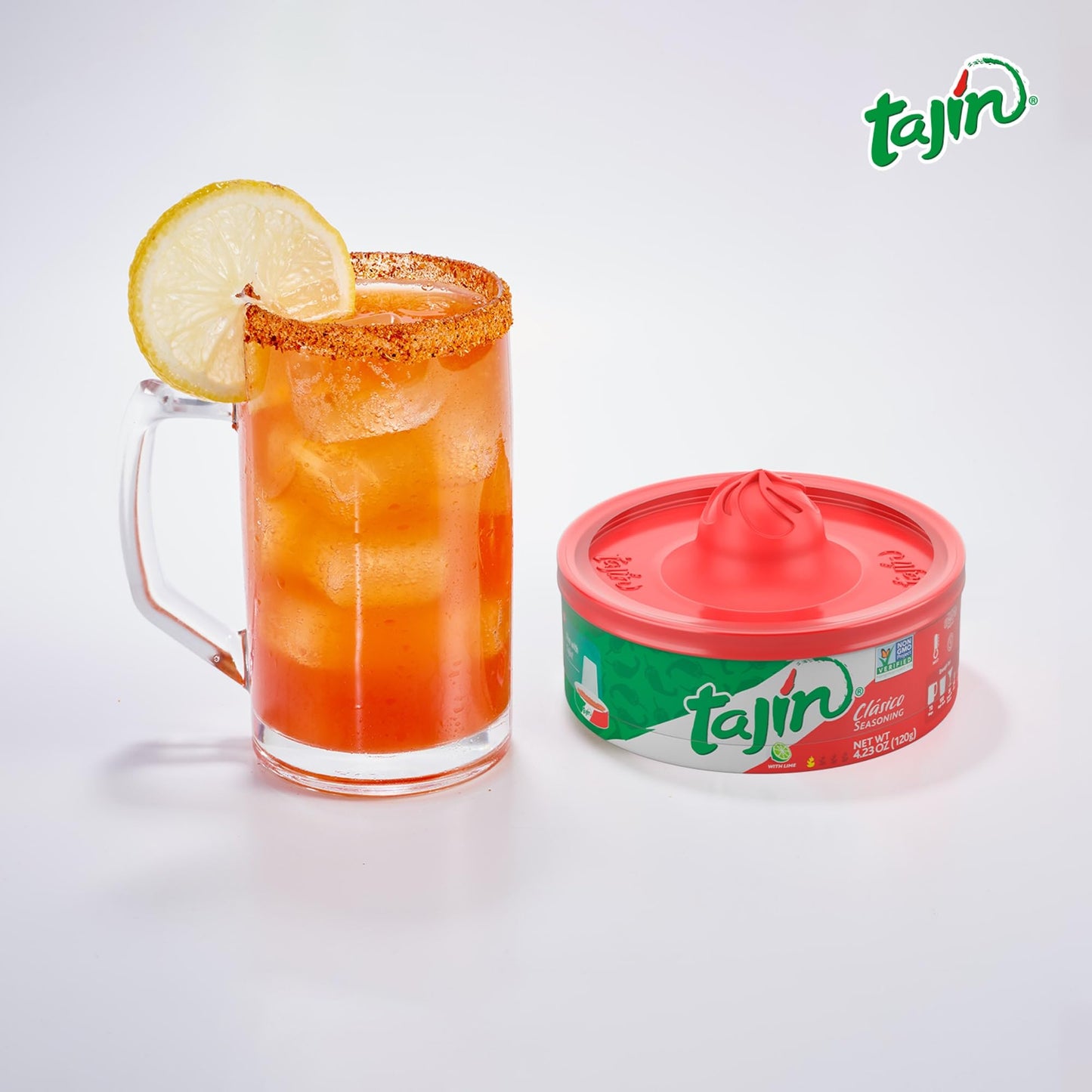 Tajin Cl  sico Chile Lime Seasoning Rimmer 4.23 oz (Pack of 12)