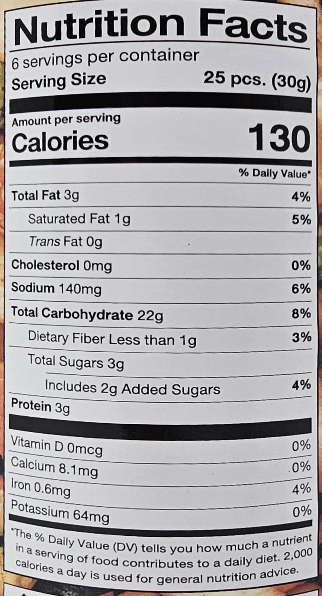 Snacks Mixed Nuts Arare Peas Beans Crackers Snacking Premium Quality - 6.34 Oz(180G) Tin