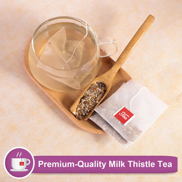 Tearelae - Milk Thistle Tea - 3G X 50 Count - 100% Natural Milk Thistle Seeds Tea Bags - Non-Gmo