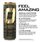 Steel dietary products OMNI Energy Drink Pineapple - Pack of 12, 200mg Caffeine, Sugar-Free, Low Calorie, 12 Oz Cans