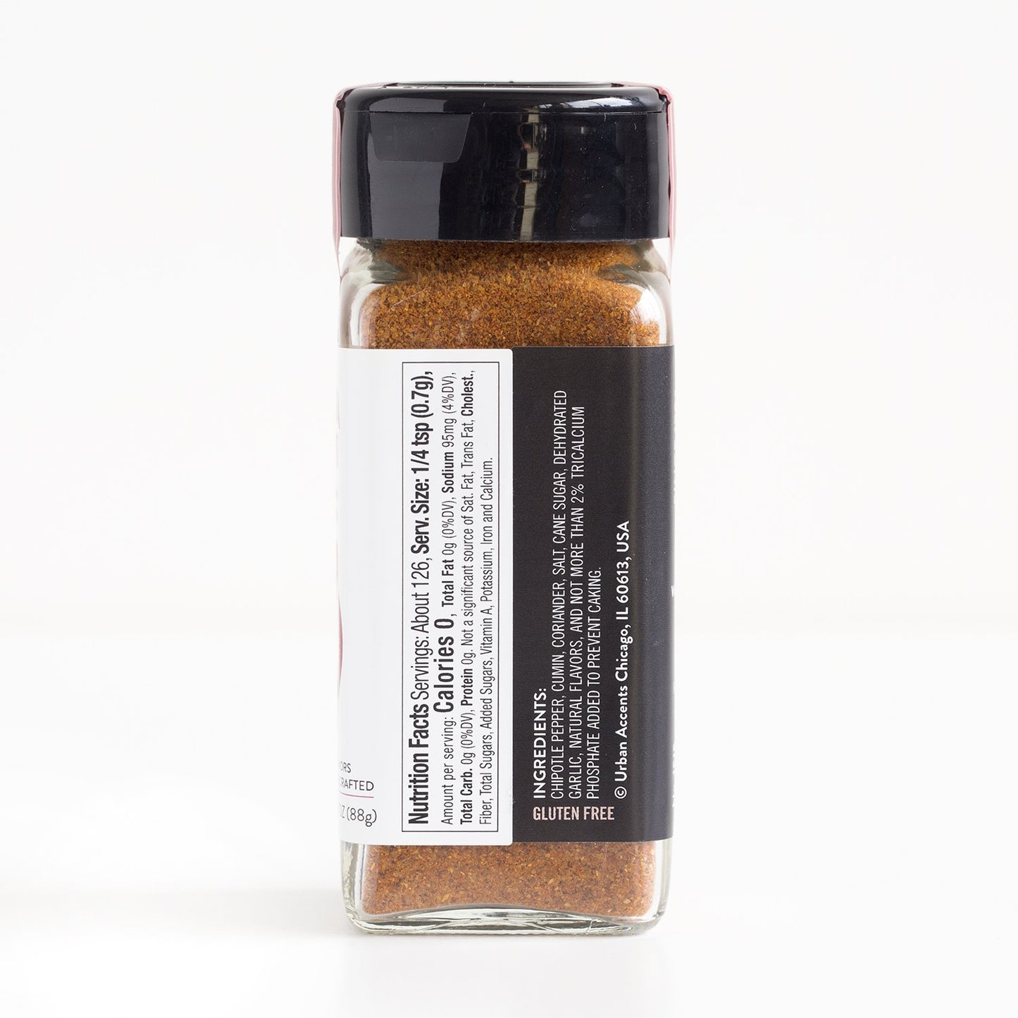 Mesa Rosa Chipotle Seasoning – Gluten Free Gourmet Grilling Spices - Urban Accents, 3.1-Ounce Bottle