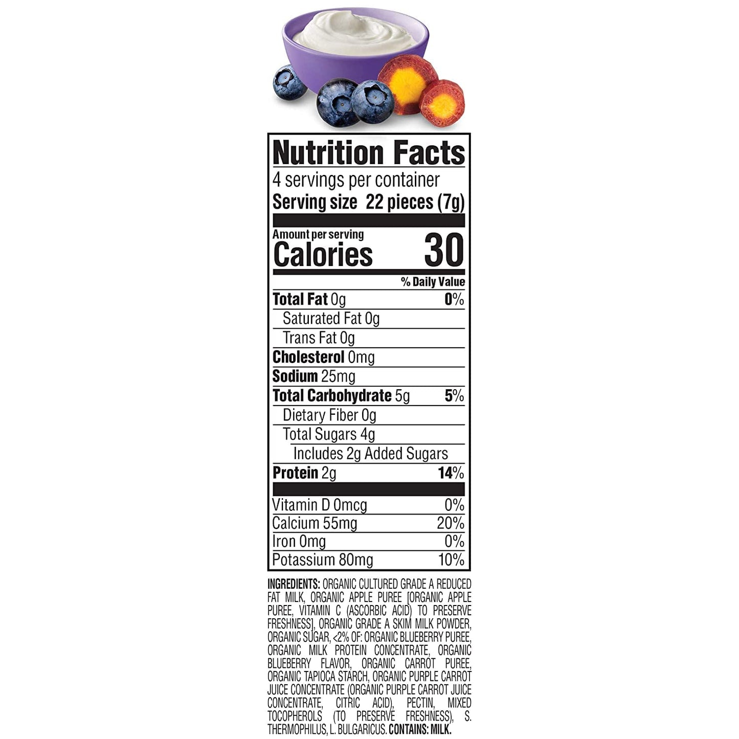 Happy Baby Organics Baby Snacks, Greek Yogis, Freeze Dried Yogurt &Veggie Fruit Snacks, Gluten Free Snack For Babies 9+ Months,