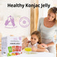 VOLO VERO Konjac Jelly Pouch Drinkable Variety Pack, 7 Calories, 10 Pack, 0 Sugar, Gluten Free, Keto, Collagen Peptides Healthy