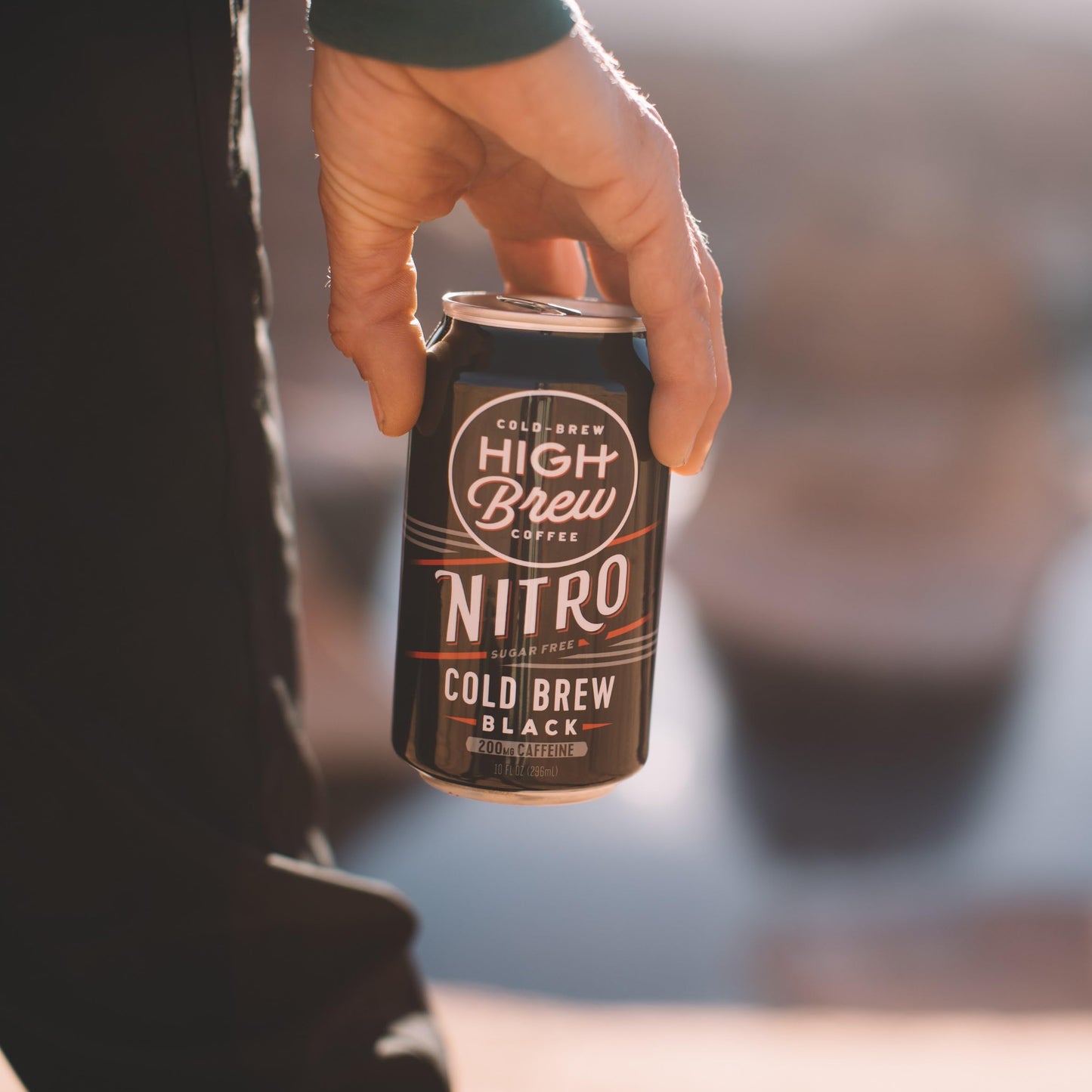 High Brew Coffee, Cold Brew, Nitro Black, Sugar Free & Dairy Free, 10 Fl Oz Can (Pack Of 12)