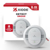 Kidde Hardwired Smoke Detector, 10-Year Battery Backup, Interconnectable, Led Warning Light Indicators