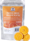 52USA Freeze Dried Orange Slices, 3oz (85g), Dehydrated Orange Slices, All Natural, No Additives, No Sugar Added, Dried Fruit fo
