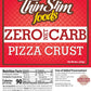 ThinSlim Foods Zero Net Carb Pizza Crust, Keto, Low Carb, High Protein, Thick Crust, 8oz, 2pack