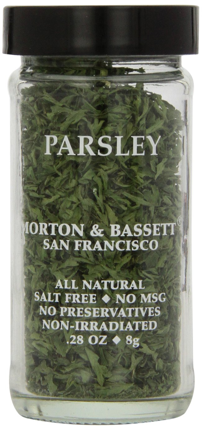 Morton & Bassett Parsley, .28-Ounce Jars (Pack of 3)
