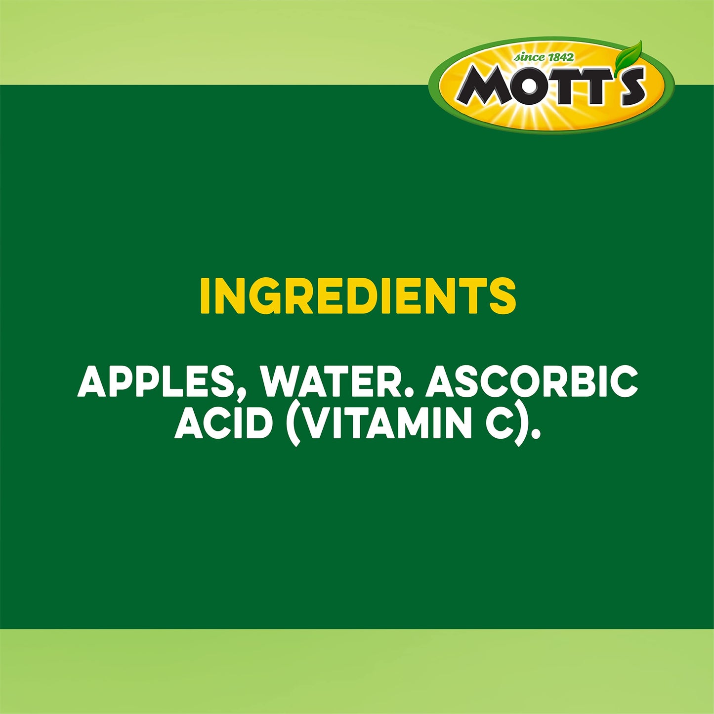 Mott'S No Sugar Added Applesauce, 3.9 Oz Cups, 72 Count (12 Packs Of 6), Good Source Of Vitamin C, No Artificial Flavors