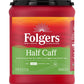 Folgers Half Caff Ground Coffee, Medium Roast, 9.6 Ounce, Pack of 1