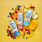 Bubblr Sparkling Water, 3 Flavors with Natural Caffeine, 12 Fl Oz Cans, Pack of 12, 0 Sugar, Antioxidants