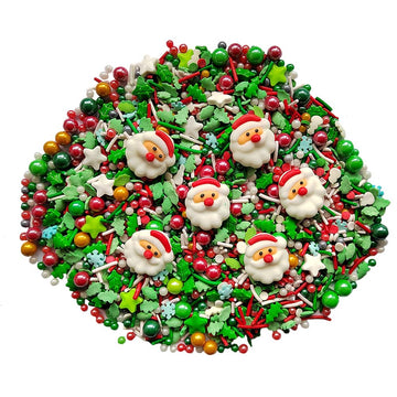Eastron 1 Bottle Christmas Sprinkles - Christmas Gift Sprinkles - Cookie Decorating - Cake Cupcake Toppers - Candy Dessert Sprin