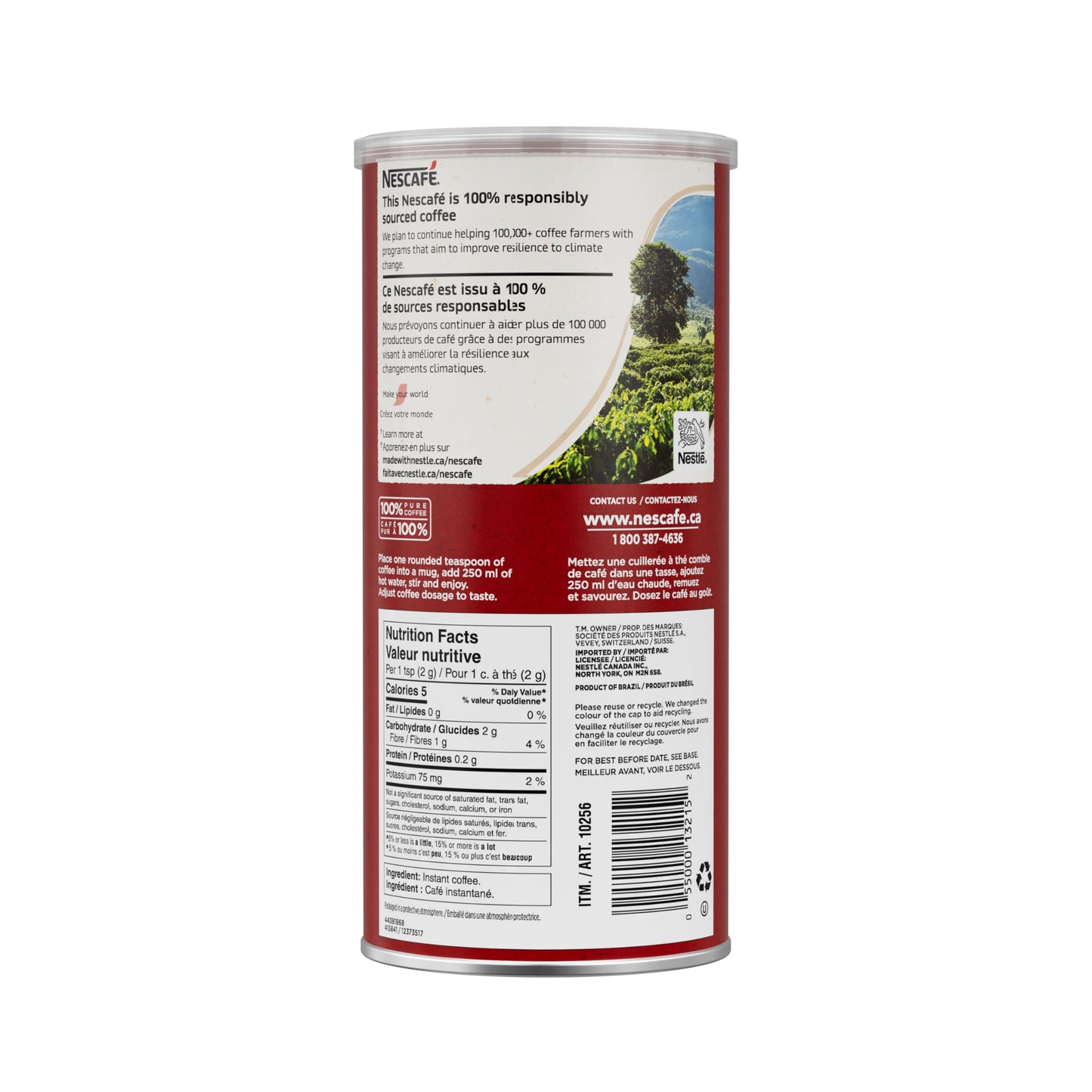 Nescafe Rich Instant Coffee 475G - {Imported From Canada}