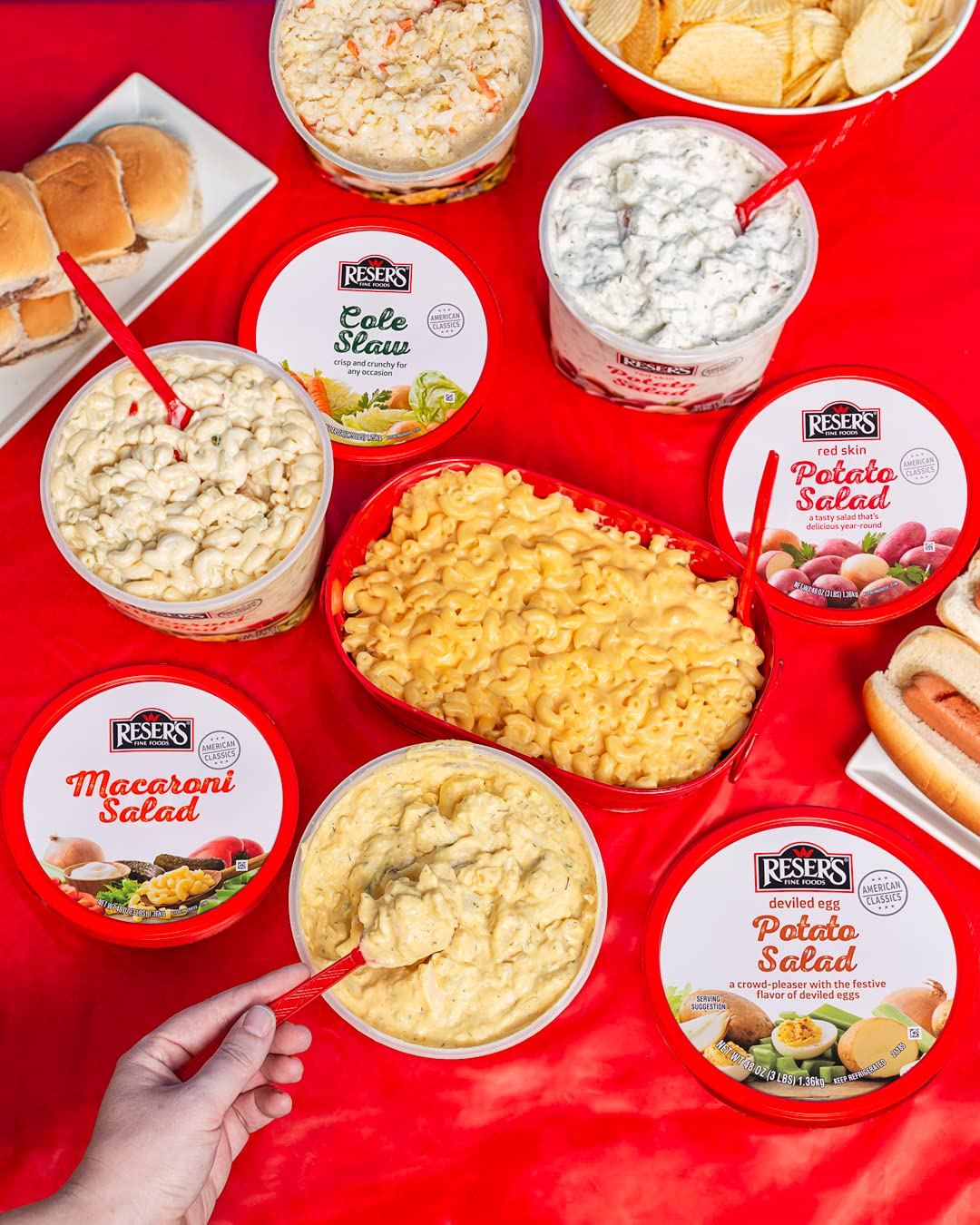 Resers Macaroni Salad, 16 Oz