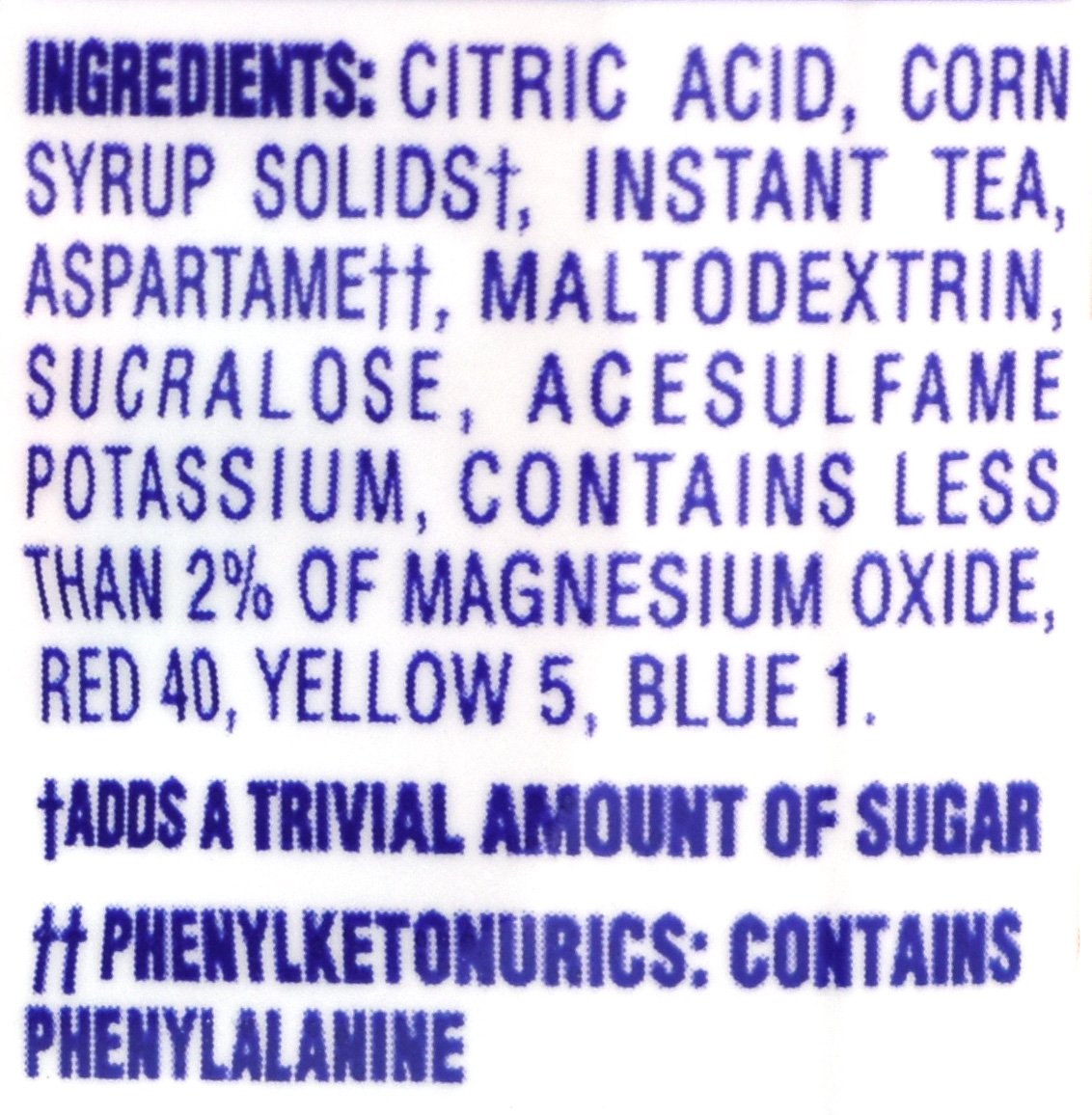Crystal Light Sweet Tea, 12-Quart 1.56-Ounce Canister (Pack Of 6)