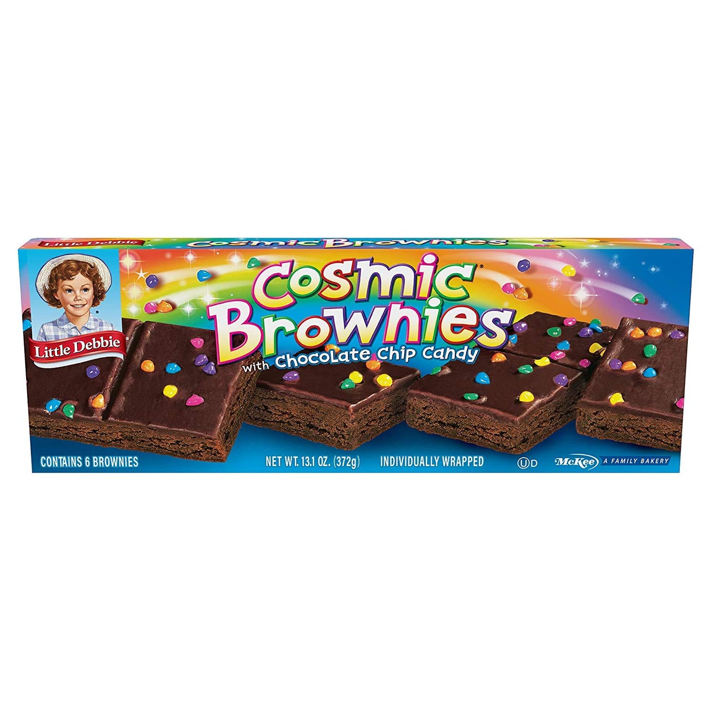 Little Debbie Variety Pack, 1 Box Each Of Zebra Cakes, Cosmic Brownies, Honey Buns, Oatmeal Creme Pies, And Swiss Rolls, 48 Piec